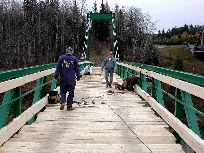 Working on the Bridge - Click for larger image