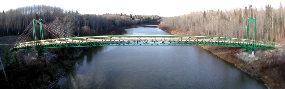 The Bridge as of 17 October 2001, fisheye lens